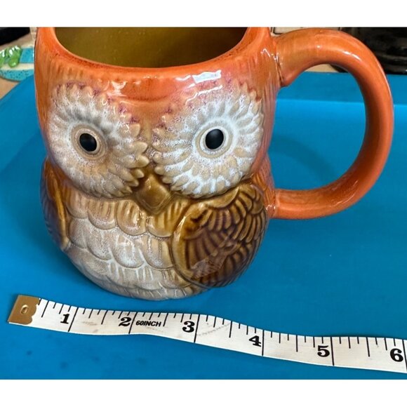 VINTAGE CVS Pharmacy, Inc. Owl Theme Ceramic 16 oz. Coffee Tea Mug 4.25" Tall - Picture 10 of 10